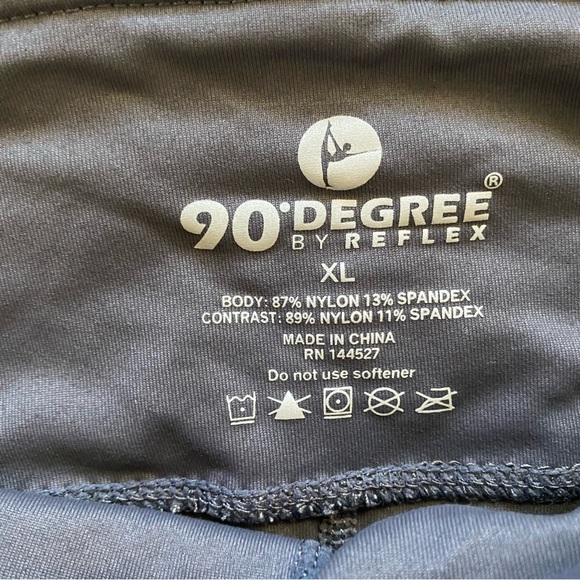 90 Degree Prove Them Wrong Cropped Mesh Leggings - Picture 3 of 10